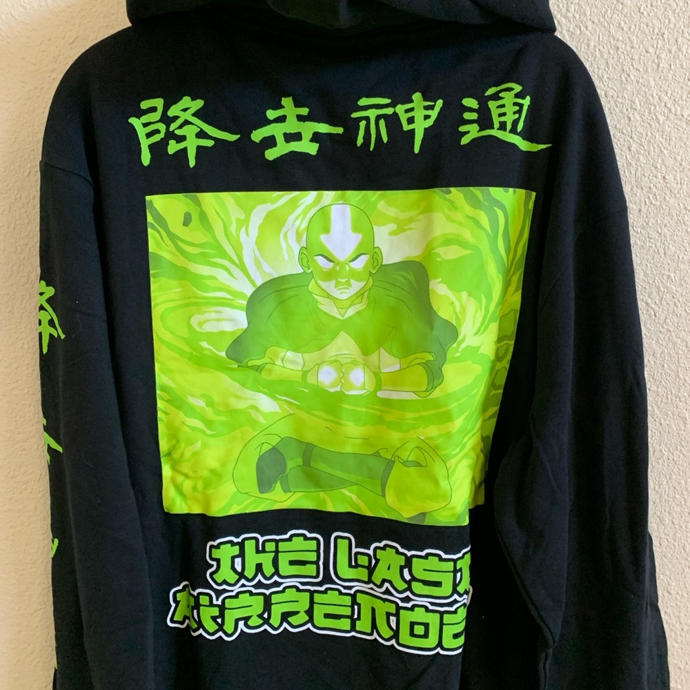 AVATAR The Last Airbender Black Hoodie NWT 🌴 - Picture 2 of 9
